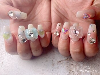 モモネイル(MOMO nail)/リボンネイル