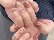 アイネイルズ 天神今泉店(I-nails)/【misato.n】韓国ハートネイル