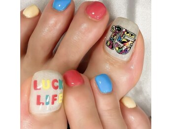 ファストネイル(FAST NAIL)/手書きロゴアート