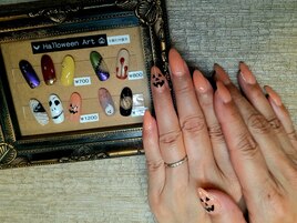 ハロウィンネイル