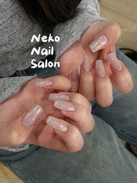 ちゅるんワンカラー　グレー