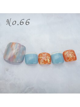 はあとねいる 大井町店/フットネイル：No.66