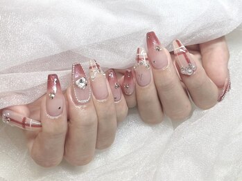 モカ 心斎橋(moca by Lee)/【Aina】きらきらネイル