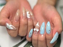 ボタネイル 近鉄八尾駅前店(BOTA NAIL)/リゾートネイル/夏デザイン