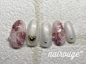 ネイル―ジュ 札幌大通店(nairouge*)/冬ネイル♪