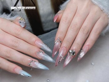 ゼン ネイル デザイン 池袋(ZEN NAIL DESIGN)/* 長 さだしやり放題×つけ放題