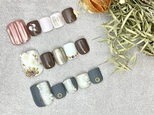 ケーズネイル(K's NAIL)/フットシェラック定額アート