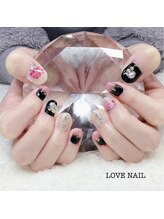 ラブネイル(LOVE NAIL)/成人式ネイル