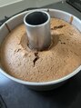 リシェル(RICHELLE) 手作りシフォンケーキ♪最近は子供たちと一緒にクッキー作り。
