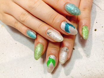 ヘアーアンドネイル ルシア(Hair&Nail Lucia)/人魚のしっぽ