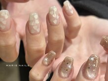 マリーネイルズ 表参道店(MARIE NAILS)/¥9,900 ハート　0205a