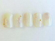 アイネイルズ 池袋店(I-nails)/ラメアイボリー