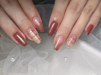 ノンノンネイル(Nonnon.nail)/チェックネイル