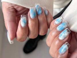 クリアフレンチネイル