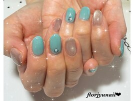 2色カラーnail