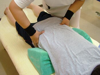 京橋カイロプラクティック整体院/身体の歪みを確認します。