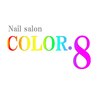 ネイルサロン カラーエイト(Nailsalon COLOR.8)ロゴ