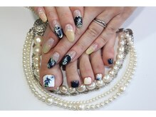 ネイルサロンスクール ビュートバタフライ 町田店(BEAUT BUTTERFLY)/パイナップルネイル