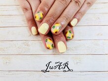 ジュアール(JuAR)/ひまわりネイル