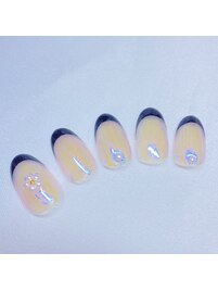 オーロラ×ブラックフレンチ