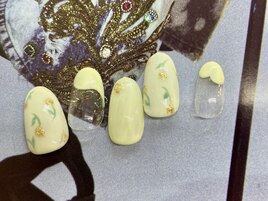 【9100円】お花フレンチアート☆