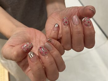 ナッピーネイル(NAPPY NAIL)/Mデザインコース¥8900オフ代別
