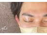 【メンズ*眉毛】美眉wax+カット+間引き+描き方レクチャー付 ¥5000