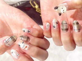 キャラクターネイル　チェック