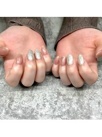 マグネットネイルグラデーション