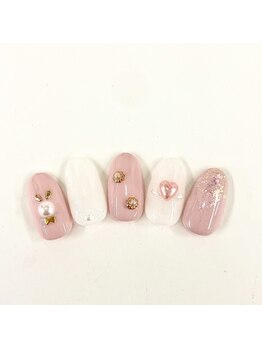 Nail & Eye Basic 川越店【パラジェル/フィルイン/ネイルスクール併設店】/マンスリー定額トレンドデザイン