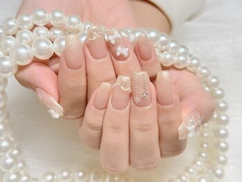 冬ネイル、持ち込みデザイン