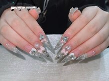 ゼン ネイル デザイン 池袋(ZEN NAIL DESIGN)/* 長 さだしやり放題×つけ放題