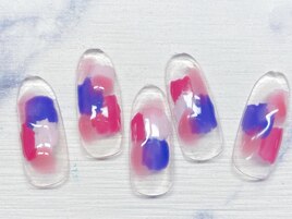 塗りかけニュアンス
