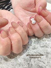 プライベート ネイルサロン マーマ(murmur)/ミッフィーネイル