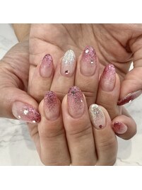 ラメグラデーション