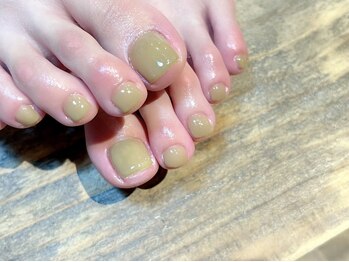 ペアリング(Pairing nail&eyelash)/【foot】ワンカラー5,980円