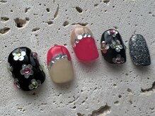 ガレリア エレガンテ 栄店(GALLARIA Elegante)/春のブラックピンクART