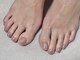 リヤン ネイル(lien nail)の写真/70種類のカラーから選べる♪ちゅるん感たっぷりワンカラー【フットバス付き◇フットワンカラー¥5400】