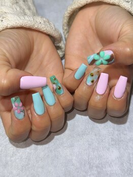 コウメ(KOUME)/夏ネイル