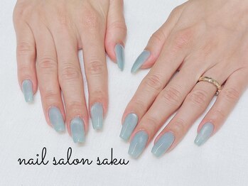 サク(saku)/マグネット/初夏ネイル