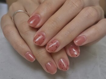 リンボンネイル(Rinbon nail)の写真/オフィスでも浮かない上品ネイル!丁寧なカウンセリングで理想を叶える、シンプル派にぴったりのサロン◎