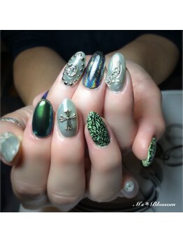 ネイルサロンアンドスクールエムズブロッサム(Nailsalon & school M's Blossom)/ジェルアートやり放題コース