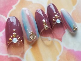 ニュアンスボーダーネイル