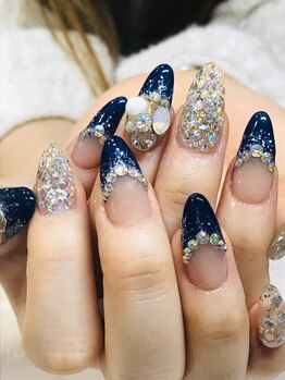 グランディール(Grandir)/冬ネイル