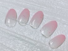 ネイルサロンアンドスクール アイビー(IVY)/ふんわりグラデーション