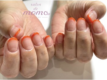 サロン ド モモ(salon de momo)/上嶋担当　フレンチネイル