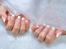 ユーネイルズ 恵比寿(Yu.NAILS.)/春ワンホン◎フレンチネイル