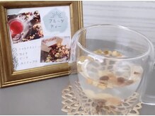 ベリッシマ 北仙台(Bellissima)の雰囲気（施術後はフルーツティーでほっと一息☆）