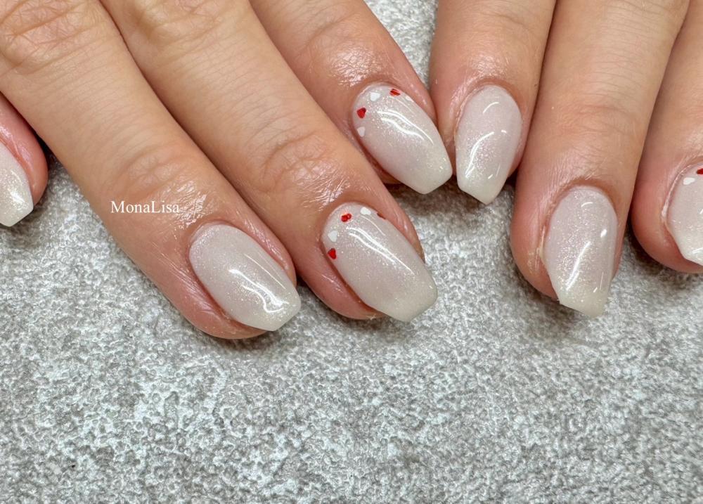 プロフ必読　様　　ホワイトワンカラー 2025年-2026年冬トレンド】ホワイト ワンカラーのネイルデザイン集