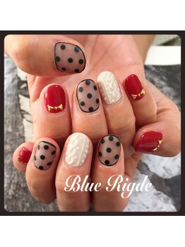 織(OLI)/冬のニットキャンペーンネイル☆